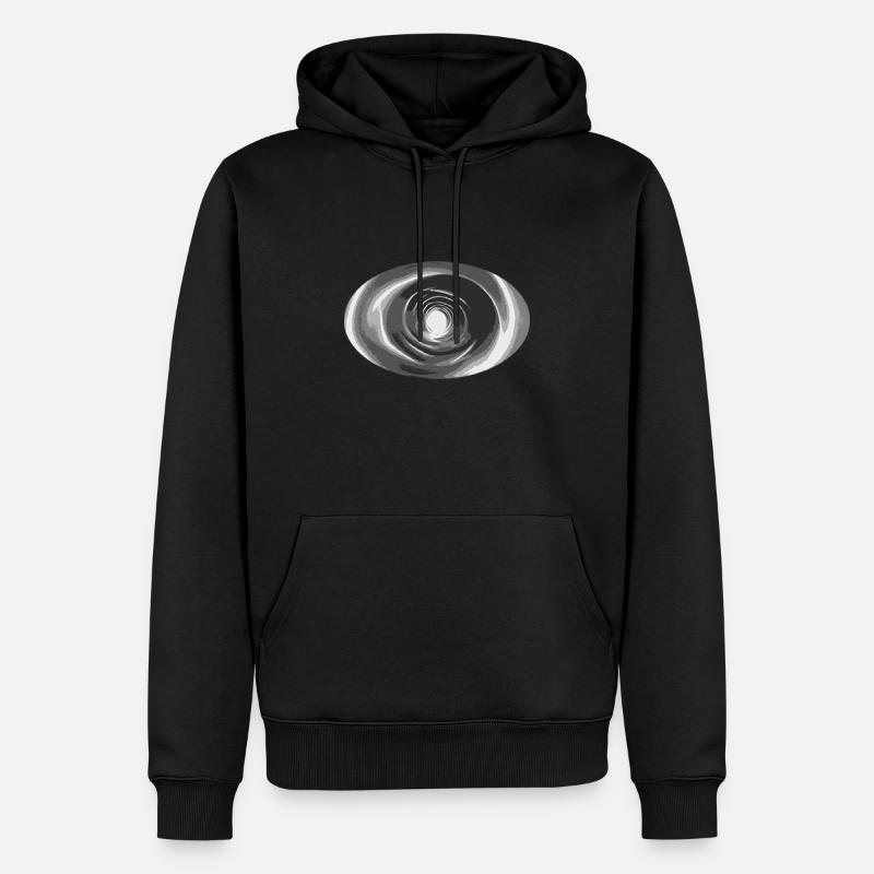 void 3 - Sweat à capuche Premium bio Homme - noir