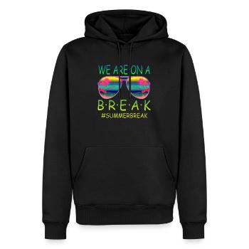 Abschlussfeier 2024 Abiturfeier - Männer Premium Bio Hoodie - Schwarz - Vorne - Nico (187cm)
