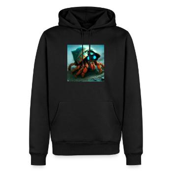elektronik Tier - Männer Premium Bio Hoodie - Schwarz - Vorne - Nico (187cm)