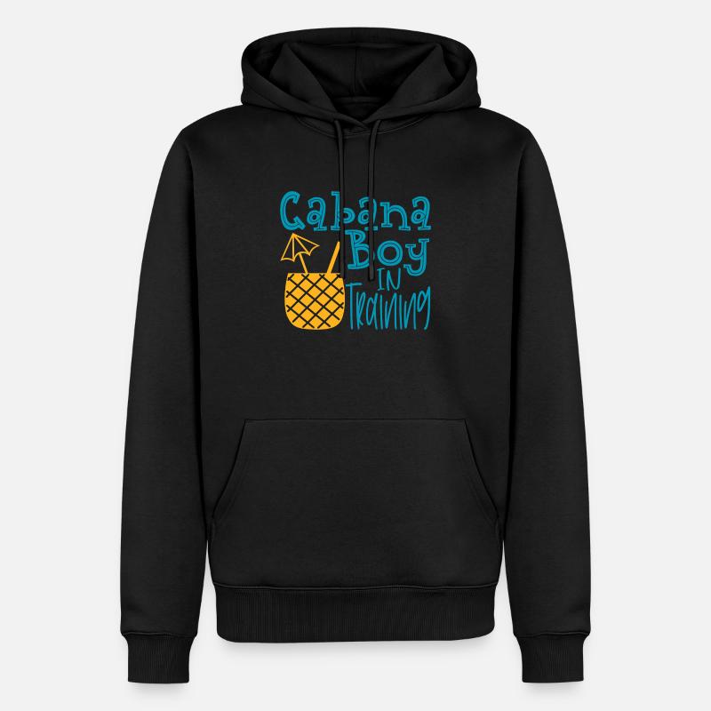 Cabana Boy en formation - Sweat à capuche Premium bio Homme - noir