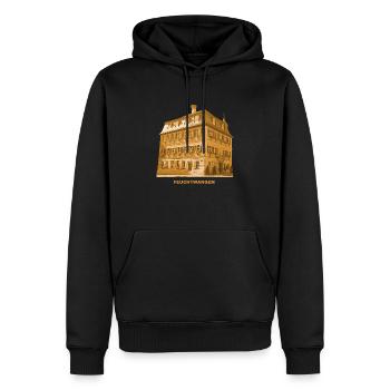Feuchtwangen Mittelfranken Ansbach Franken Bayern - Männer Premium Bio Hoodie - Schwarz - Vorne - Nico (187cm)