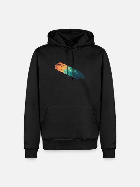 Geländewagen - Monster Truck - Männer Premium Bio Hoodie - Schwarz