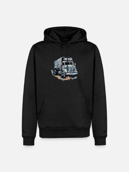 Camion Bigtruck - Men’s Premium Organic Hoodie - black