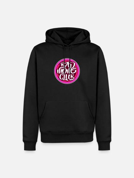 Bad Moms Club - Men’s Premium Organic Hoodie - black