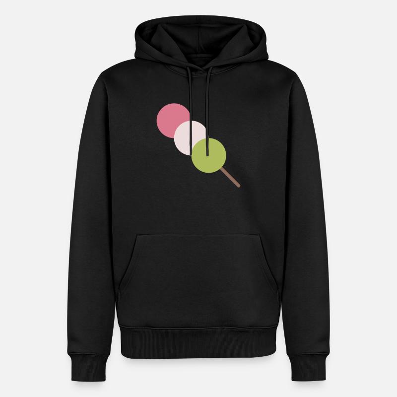 Dango sur le style - Sweat à capuche Premium bio Homme - noir