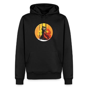 Der Paso Doble ist ein leidenschaftlicher Tanz - Männer Premium Bio Hoodie - Schwarz - Vorne - Nico (187cm)