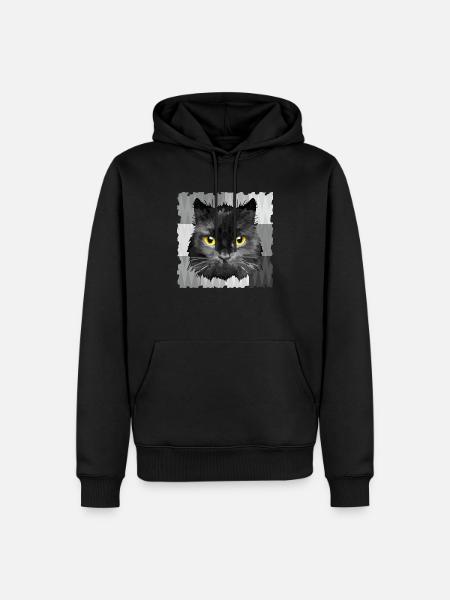 Kommen Sie - Männer Premium Bio Hoodie - Schwarz