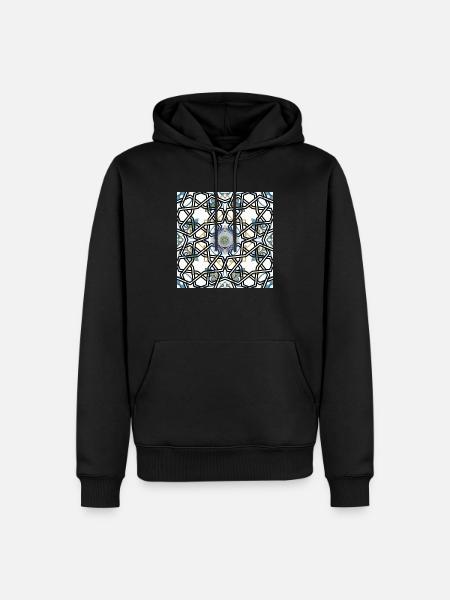 6 Original - Männer Premium Bio Hoodie - Schwarz