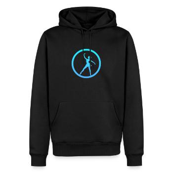 Ballerina Ballerina Schwanensee - Männer Premium Bio Hoodie - Schwarz - Vorne - Nico (187cm)
