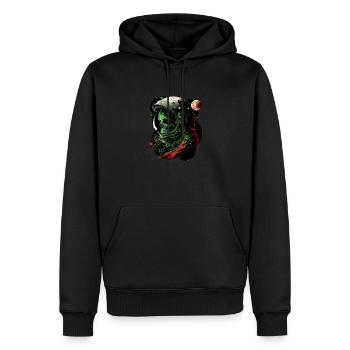 Death in space - Men’s Premium Organic Hoodie - black - Front - Nico (187cm)