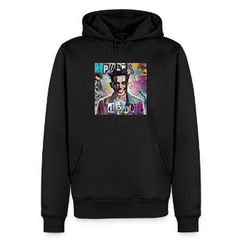 Punks Not Dead 2 - Men’s Premium Organic Hoodie - black - Front - Nico (187cm)