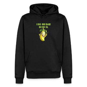 Paintballing banana splits to do sundae school - Men’s Premium Organic Hoodie - black - Front - Nico (187cm)