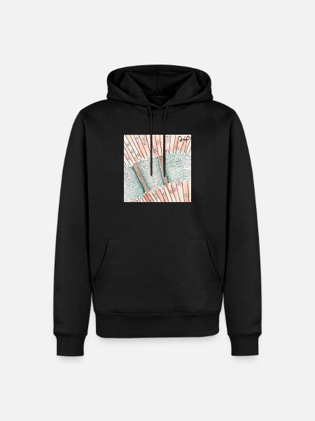 Confusion 4 - Men’s Premium Organic Hoodie - black