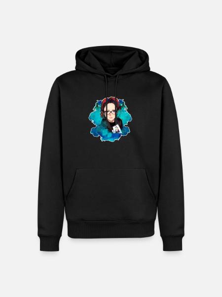 Madame Soline version Manga - Sweat à capuche Premium bio Homme - noir