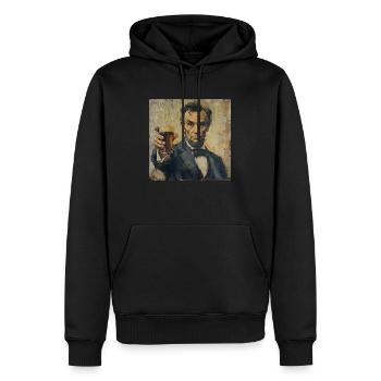 Bière Je te veux Président Bavière USA Marquee Bräu - Sweat à capuche Premium bio Homme - noir - Devant - Nico (187cm)