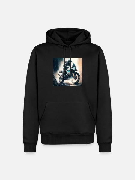 Enduro Tour 2 - Men’s Premium Organic Hoodie - black