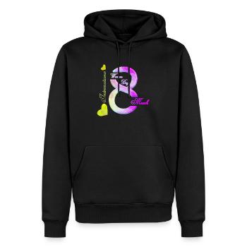 Women's Power 8. März GirlPower Weiblicher Feminismus - Männer Premium Bio Hoodie - Schwarz - Vorne - Nico (187cm)