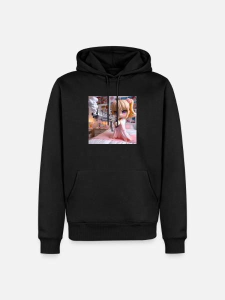 BabyBoomers 3 - Männer Premium Bio Hoodie - Schwarz
