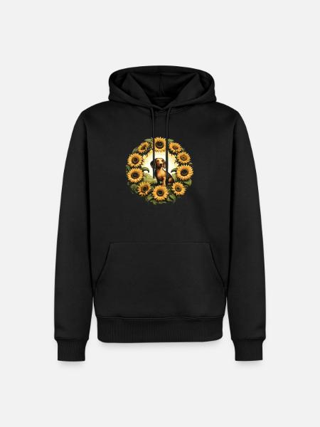 Dachshund Dog breed - Men’s Premium Organic Hoodie - black