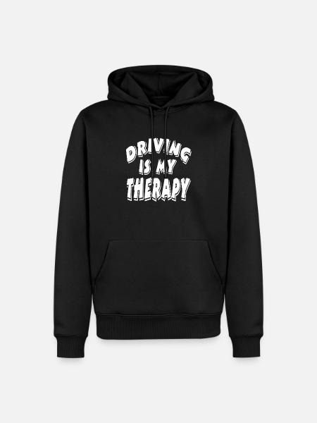 Car - Men’s Premium Organic Hoodie - black