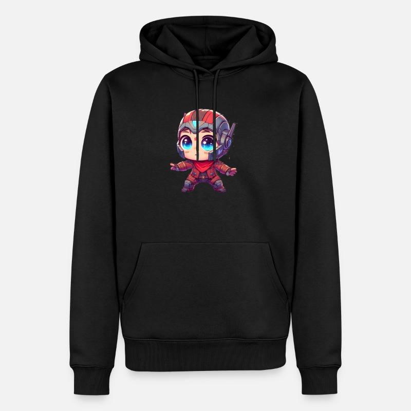 SpaceRanger - Sweat à capuche Premium bio Homme - noir