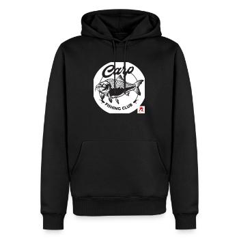 1 20240514 211940 0000 - Männer Premium Bio Hoodie - Schwarz - Vorne - Nico (187cm)