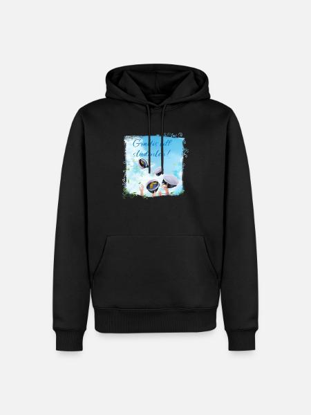 Abschlussfeier 2024 Abiturfeier - Männer Premium Bio Hoodie - Schwarz