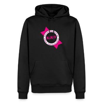 Beste Mama - Männer Premium Bio Hoodie - Schwarz - Vorne - Nico (187cm)