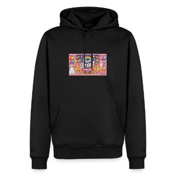 Team Braut - Männer Premium Bio Hoodie - Schwarz - Vorne - Nico (187cm)