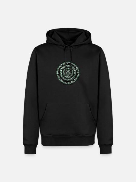 Magic Circle - Men’s Premium Organic Hoodie - black