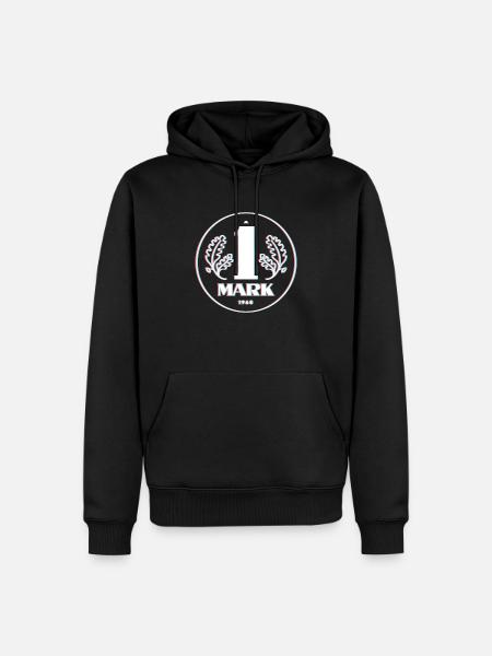 Ostmark 3D - Men’s Premium Organic Hoodie - black