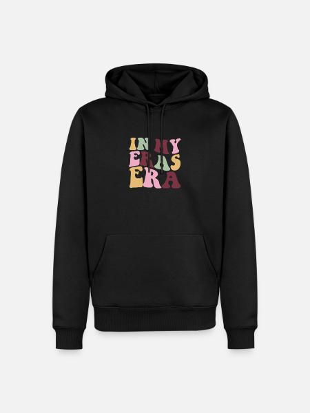era - Männer Premium Bio Hoodie - Schwarz