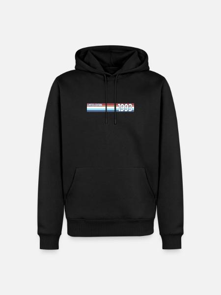 Retro 1993 Limited Edition - Men’s Premium Organic Hoodie - black