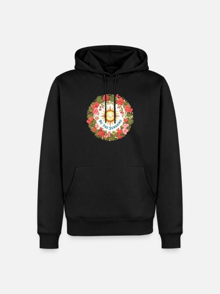 Be the Sunshine - Men’s Premium Organic Hoodie - black