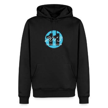 11 Year Old Limited Edition - Men’s Premium Organic Hoodie - black - Front - Nico (187cm)