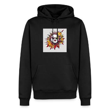 Sun pink Yellow Shades - Männer Premium Bio Hoodie - Schwarz - Vorne - Nico (187cm)