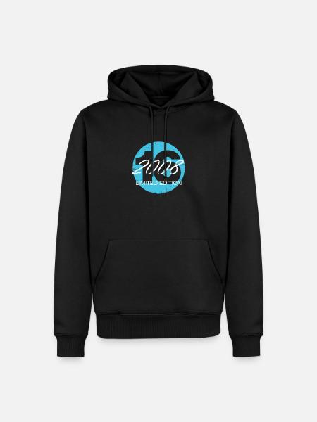 16 years old limited edition - Men’s Premium Organic Hoodie - black