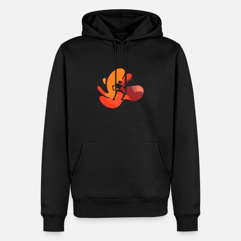 Robotique robotique - Sweat à capuche Premium bio Homme - noir