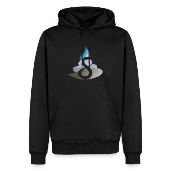 Snake Snake Eye Snake Eggs - Men’s Premium Organic Hoodie - black - Front - Nico (187cm)
