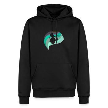 Karaoke Tenor Jazz - Männer Premium Bio Hoodie - Schwarz - Vorne - Nico (187cm)