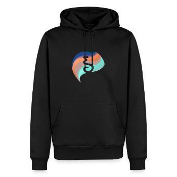 snake contortionists snake eggs - Men’s Premium Organic Hoodie - black - Front - Nico (187cm)