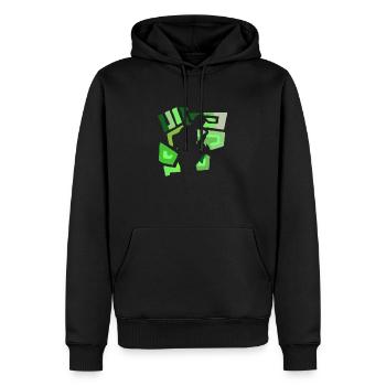 Wind Instrument Jazz Brass Band - Men’s Premium Organic Hoodie - black - Front - Nico (187cm)