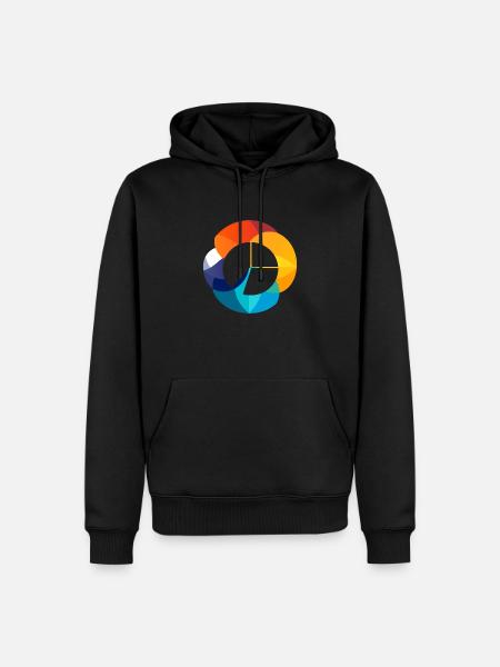 Statistik Umfrage Wissenschaft - Männer Premium Bio Hoodie - Schwarz