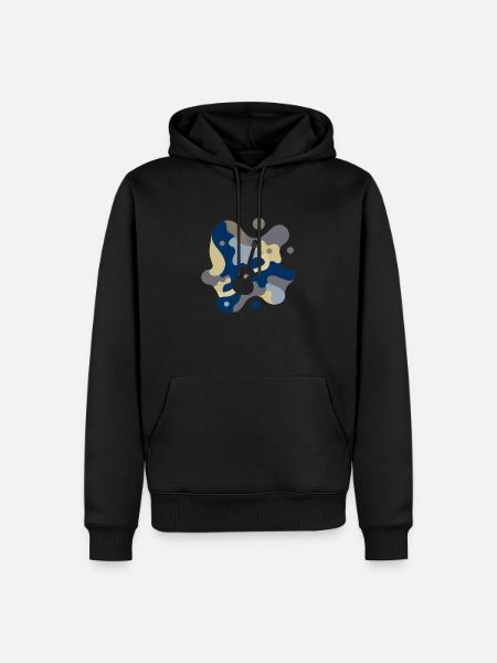 Bassist Hardrock - Men’s Premium Organic Hoodie - black