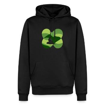 Angeln Karpfenangeln Angelsport - Männer Premium Bio Hoodie - Schwarz - Vorne - Nico (187cm)