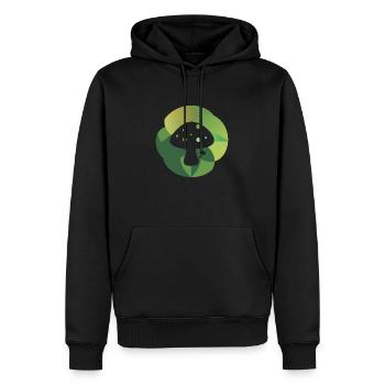Pilze Schwaemme Giftig - Männer Premium Bio Hoodie - Schwarz - Vorne - Nico (187cm)