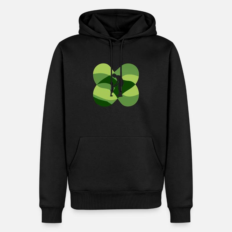 Kindermaedchen Babysitter - Männer Premium Bio Hoodie - Schwarz