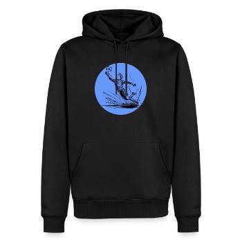 Torwart - Männer Premium Bio Hoodie - Schwarz - Vorne - Nico (187cm)