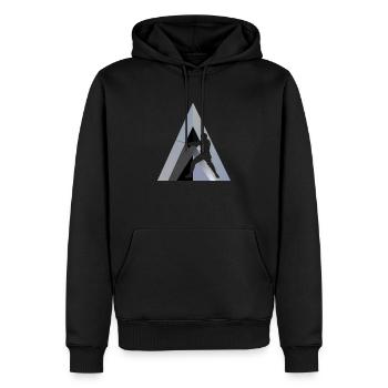 Fencing Foil Competition - Men’s Premium Organic Hoodie - black - Front - Nico (187cm)