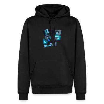 Dance Sport Dance Couple - Men’s Premium Organic Hoodie - black - Front - Nico (187cm)